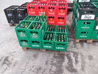 Skup butelek po piwie skrzynki transportery kegi
