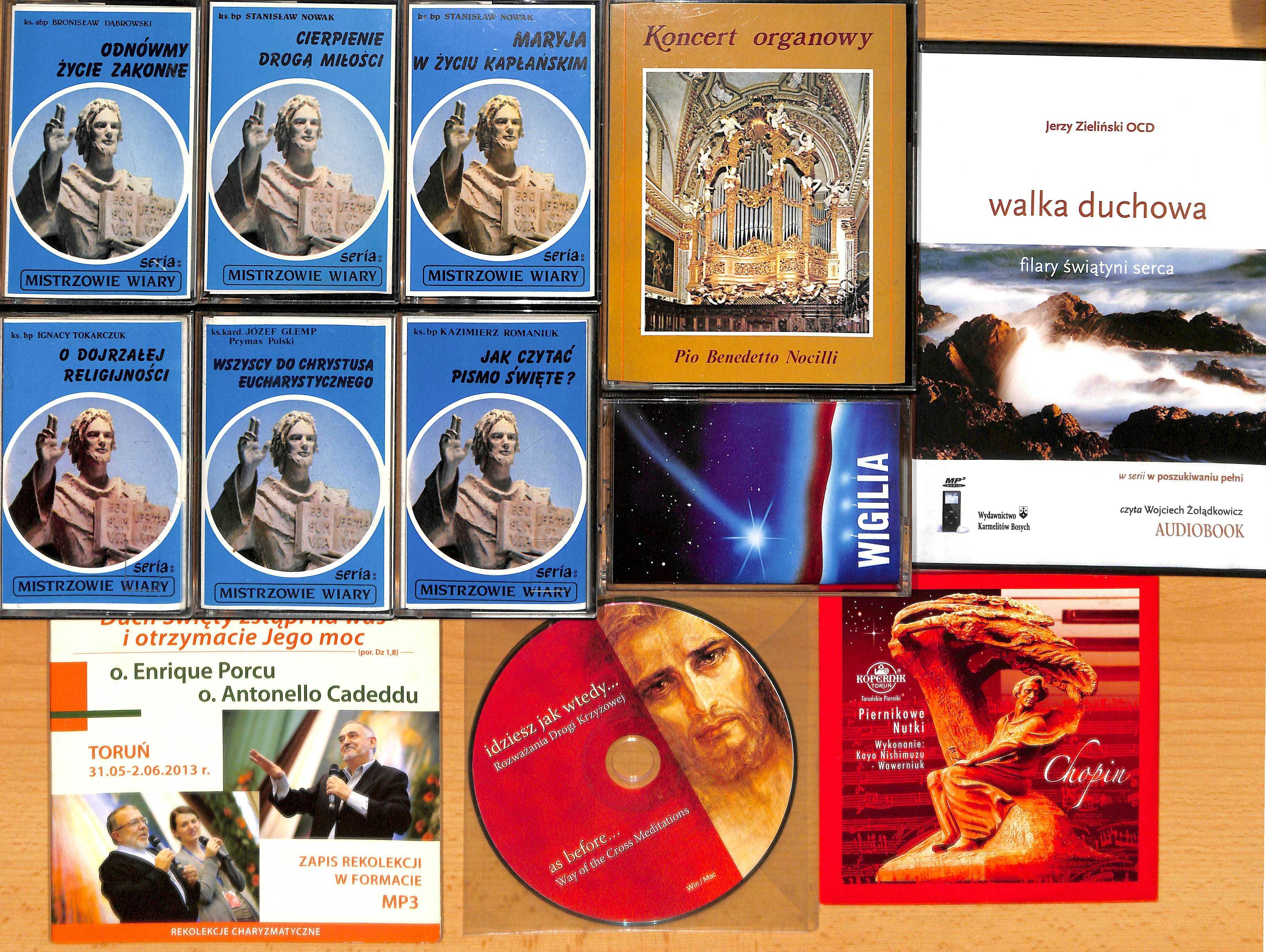 Muzyka relaksacyjna, religijna, chrześcijańska. Płyty CD