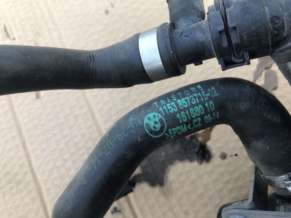 elektrozawór wody b47 wąż wody bmw x3 f25 x4 f26 x5 f15