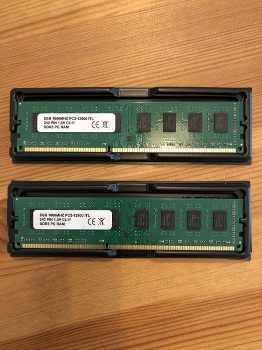 RAM DDR3 16GB 1600MHz