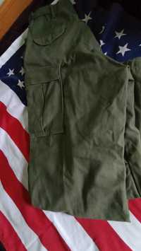 Orginalne spodnie polowe wzór M65 kontrakt US Army Medium R
