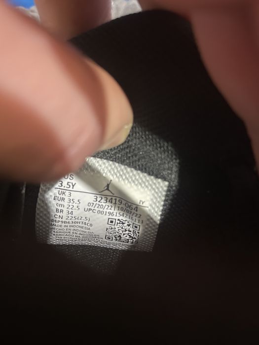 Оригінальні кросівки Nike Air Jordan 6 Rings 35,5(22,5см)