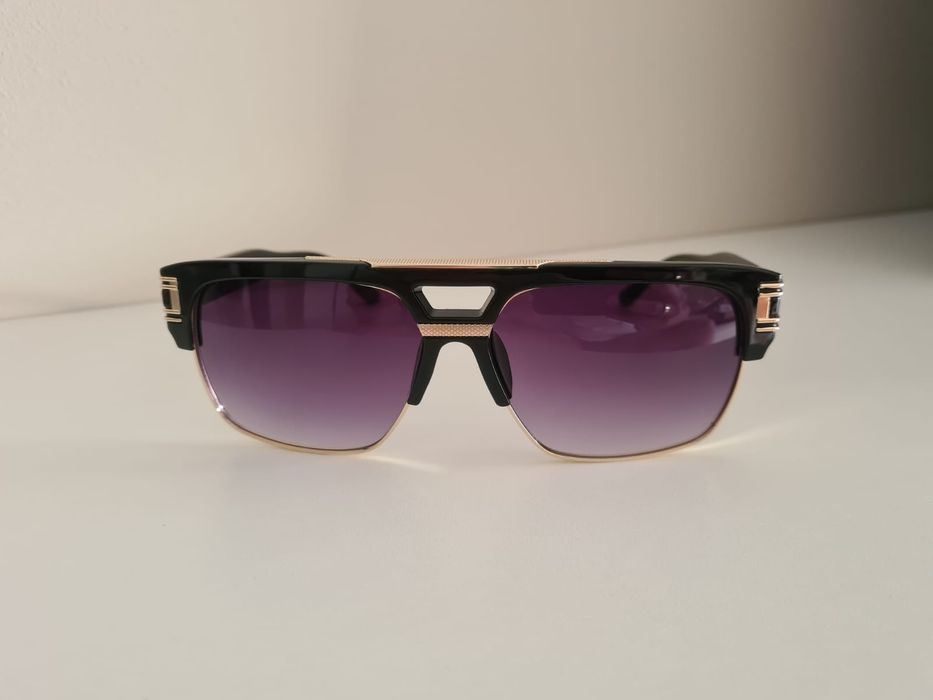 HIT Nowe Męskie Okulary Polaryzacyjne UV400 Przeciwsłoneczne Złote