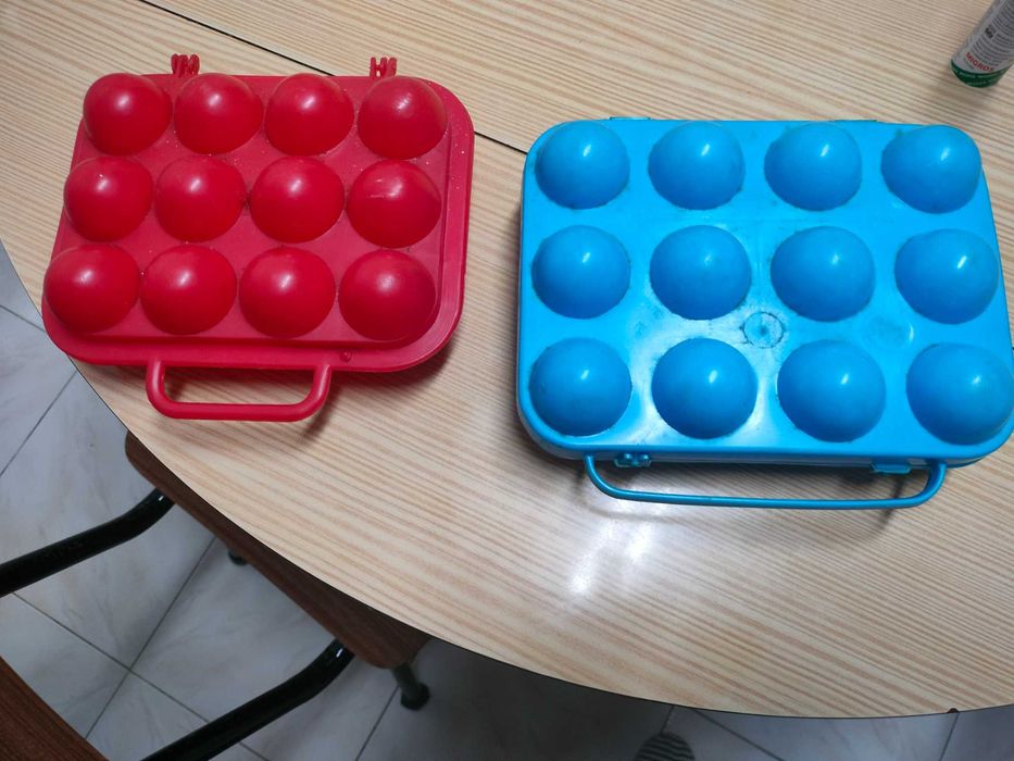 Caixas de plástico para ovos