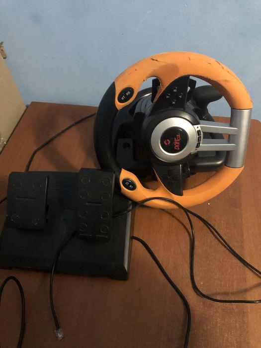 Ігровий Руль Speedlink Drift OZ + Педалі, у ідеальному стані