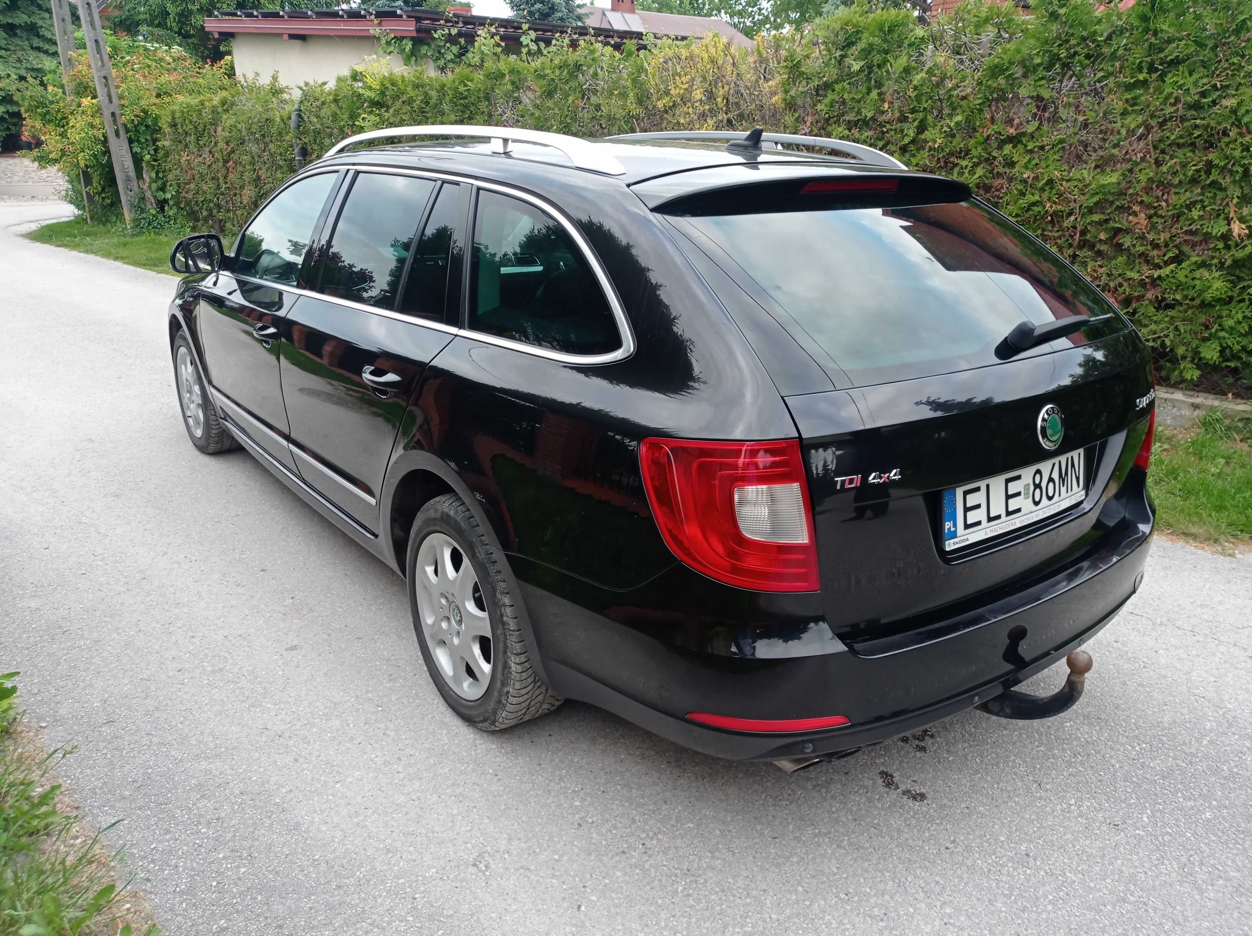 Skoda Superb 2.0 TDI 170KM 4x4 2011 rok MANUAL Bogate wyposażenie