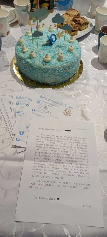Spersonalizowane ankiety Baby shower pdf
