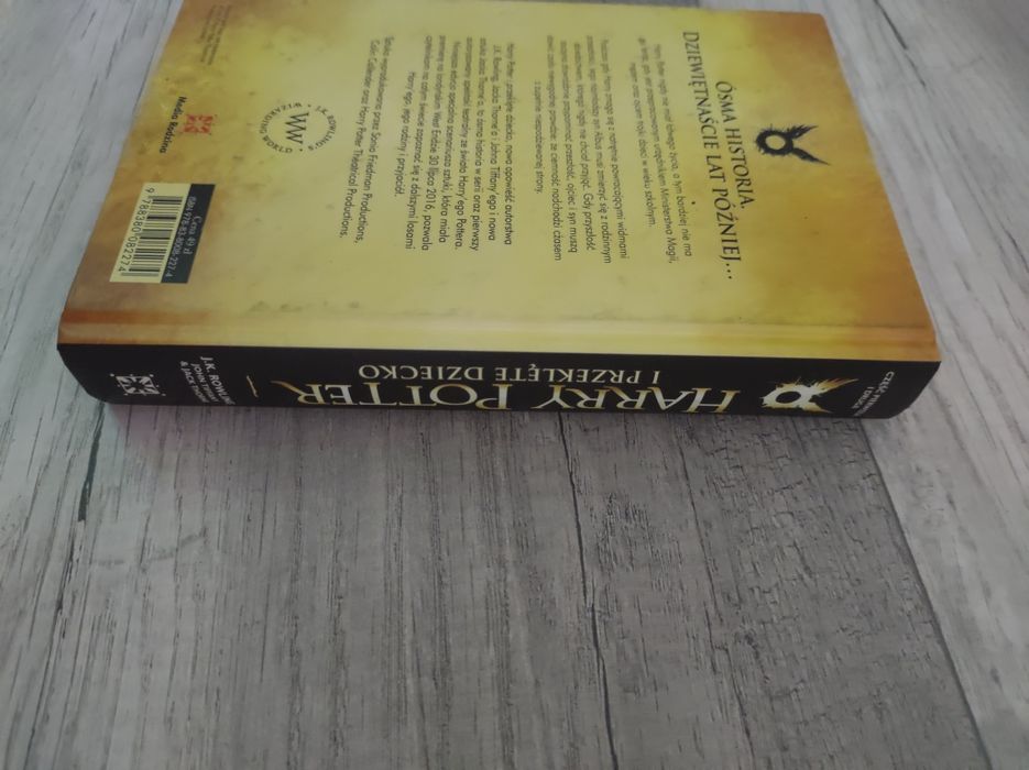 Książka Harry Potter Przeklęte dziecko Rowling twarda okładka idealne