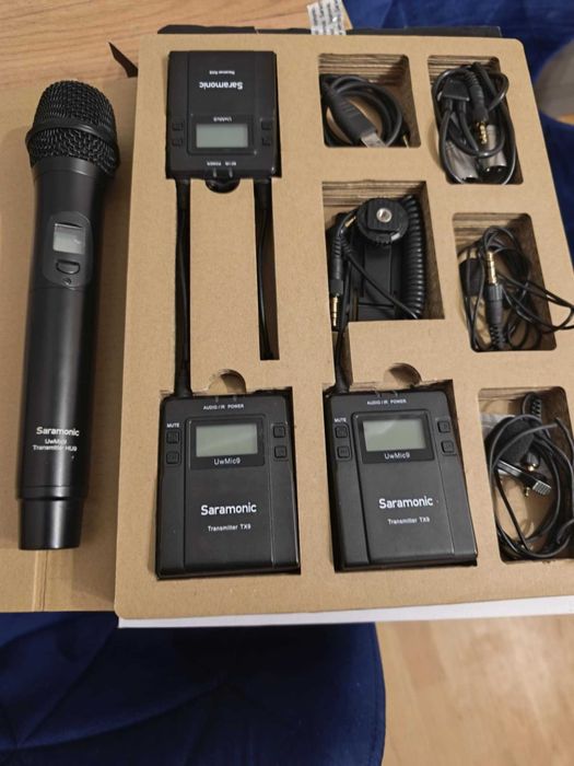 Zestaw Saramonic UwMic9 Kit 2 plus mikrofon HU9