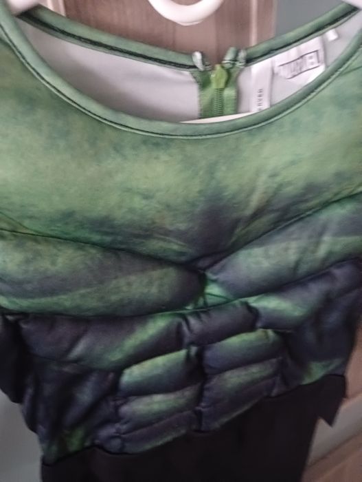 Strój Hulka r. 122/128