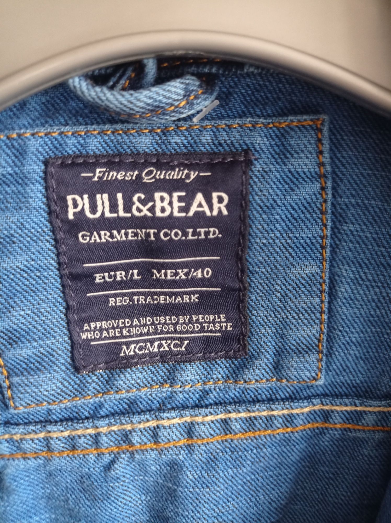 Kurtka jeansowa męska Pull & Bear L