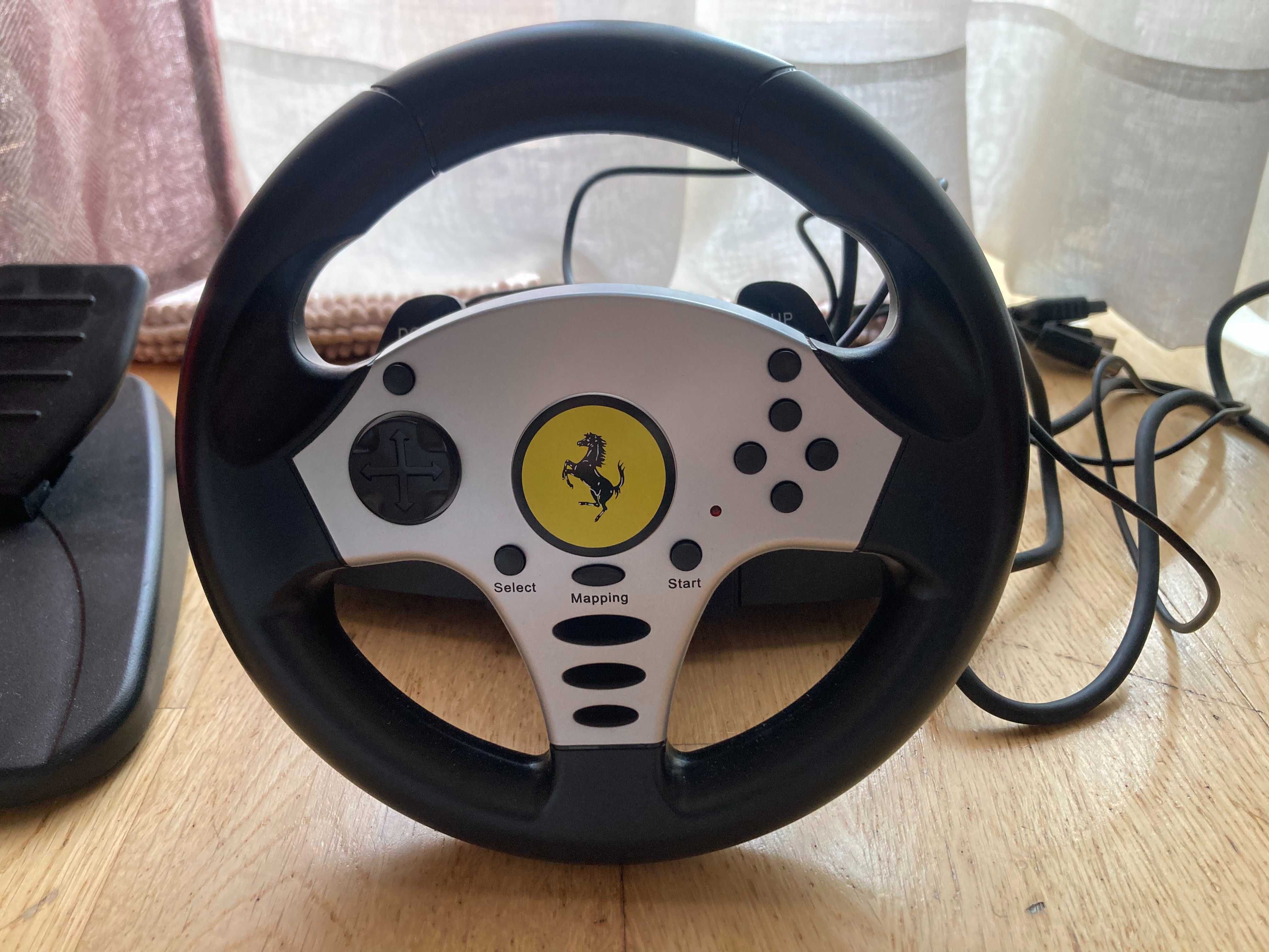 Ferrari Thrustmaster wheel for PC, PS3, PS2 e Wii