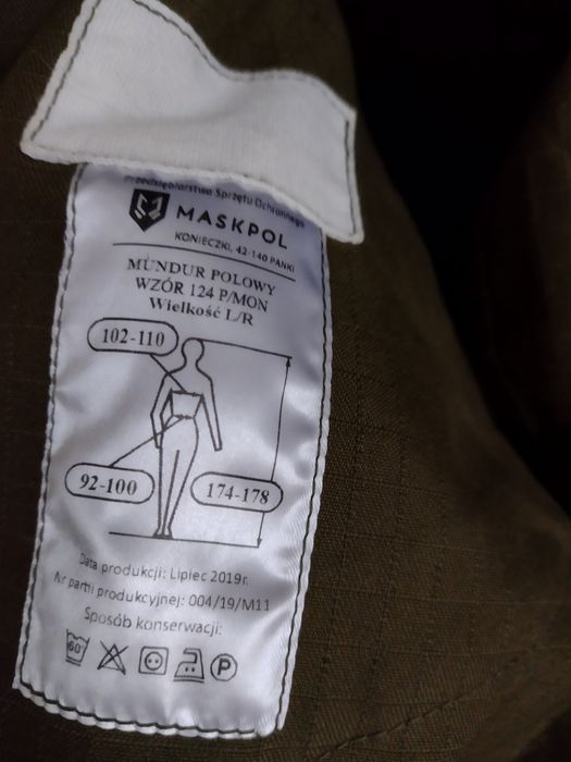 Mundur polowy - góra