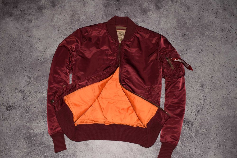 Alpha Industries MA-1 VF (Мужская Куртка Бомбер Пилот Альфа n2b  )