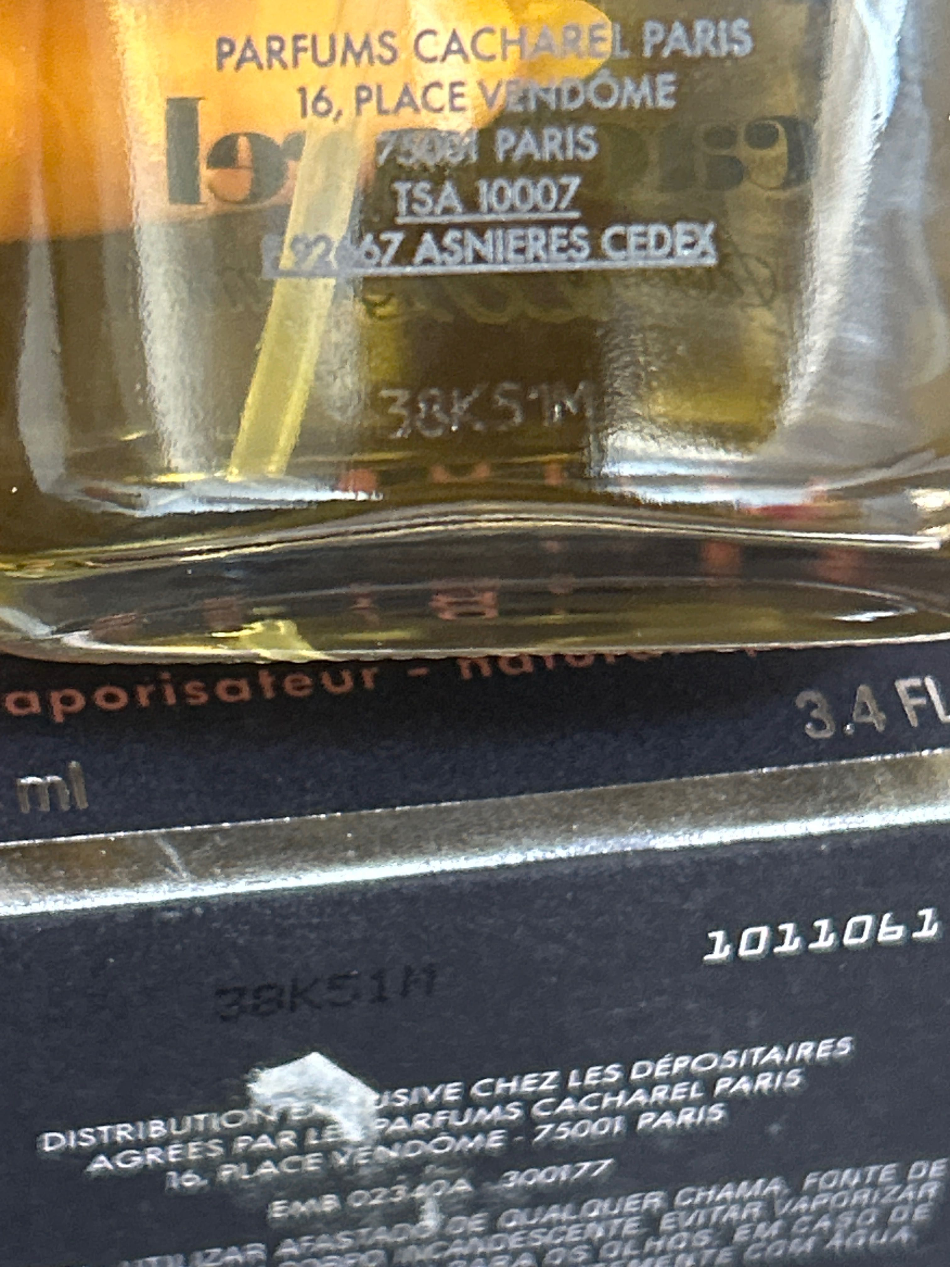 Cacharel L`Homme Yves Saint Laurent Opium  La Perla Grigioperla Hedo