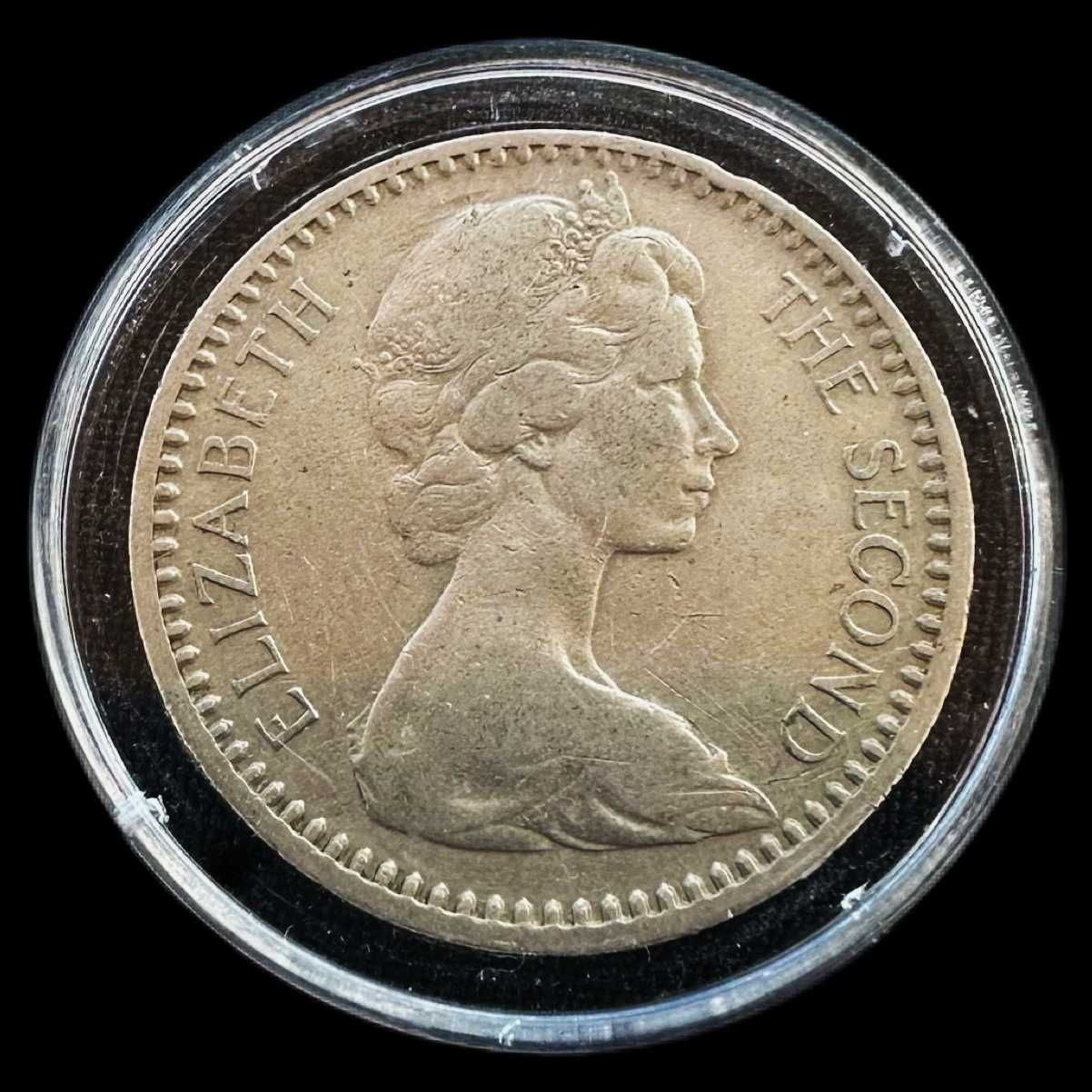 Moeda de 2½ Shillings - 1964 - Rodésia