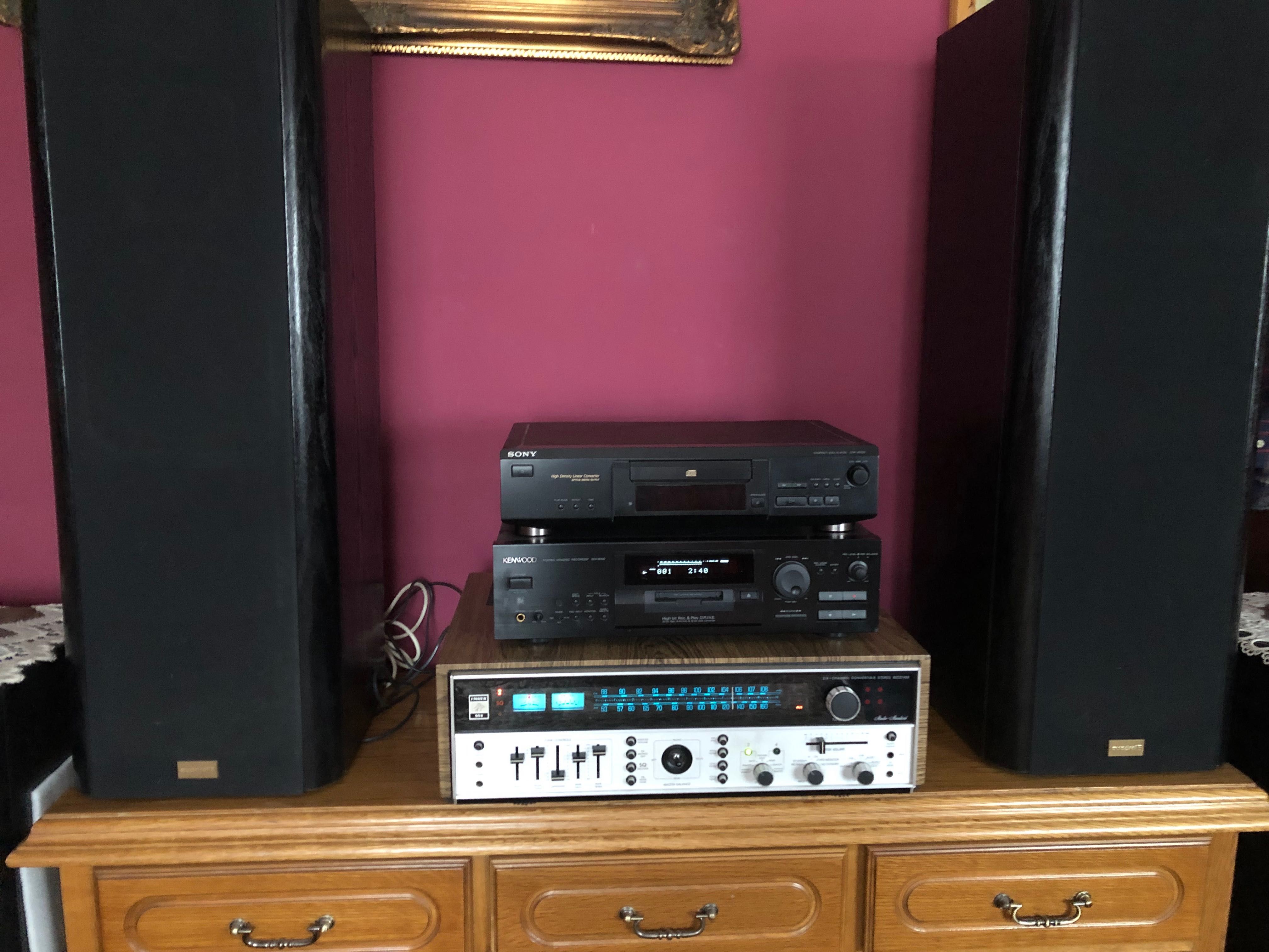 amplituner fisher 504 monster po profesjonalnym serwisie