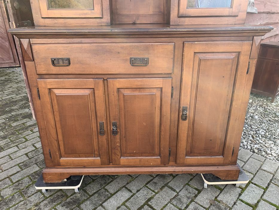 Kredens drewniany sosnowy 126 cm
