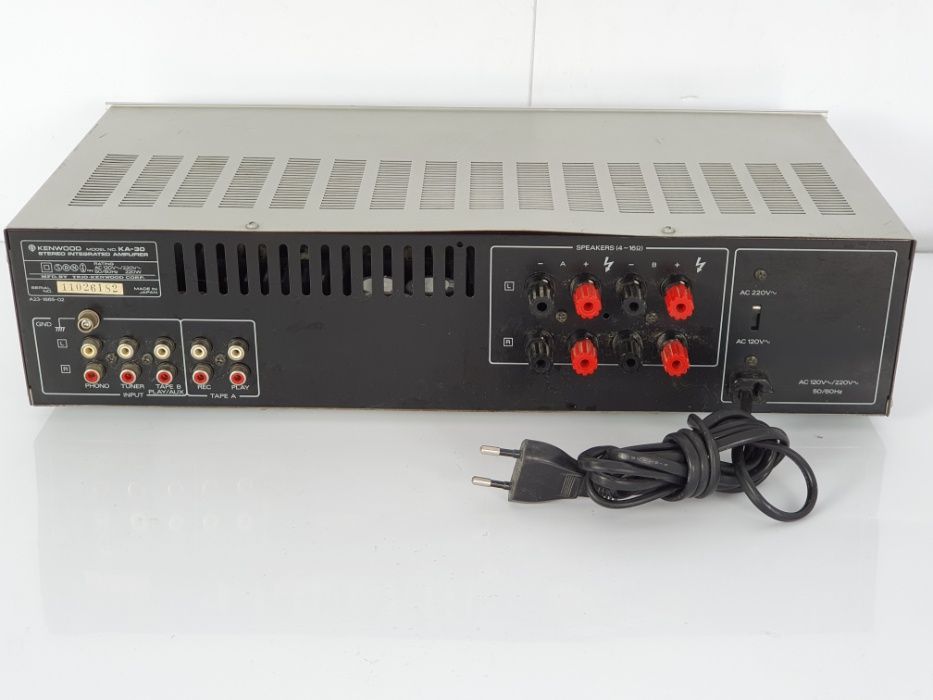 WZMACNIACZ Kenwood KA-30 Vintage TRIO Klasyk 2x25W RMS 8 ohm JAPAN