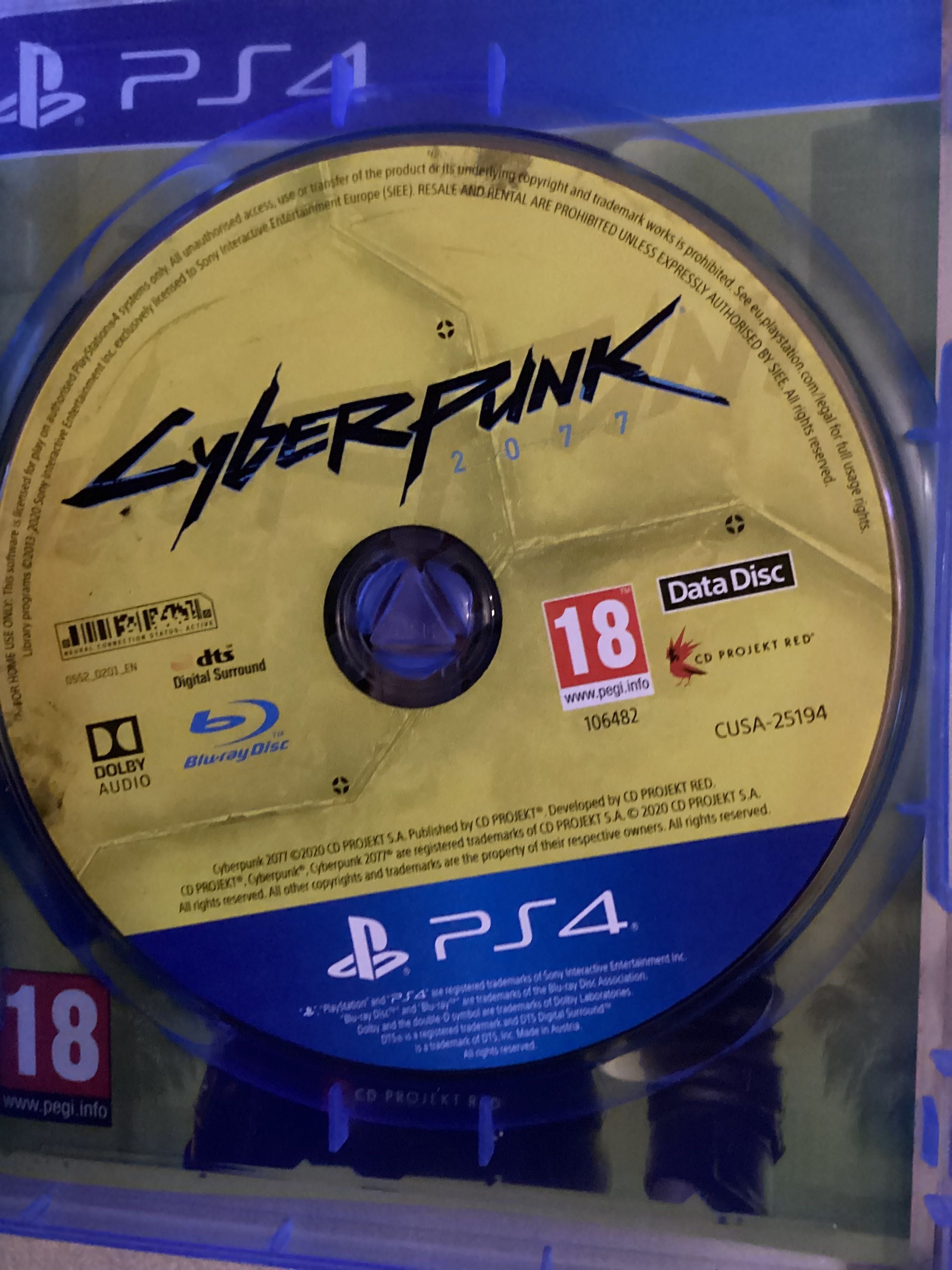 Sprzedam grę Cyper Punk na konsole Ps4