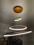 2  Candeeiros leds luz fria/branca