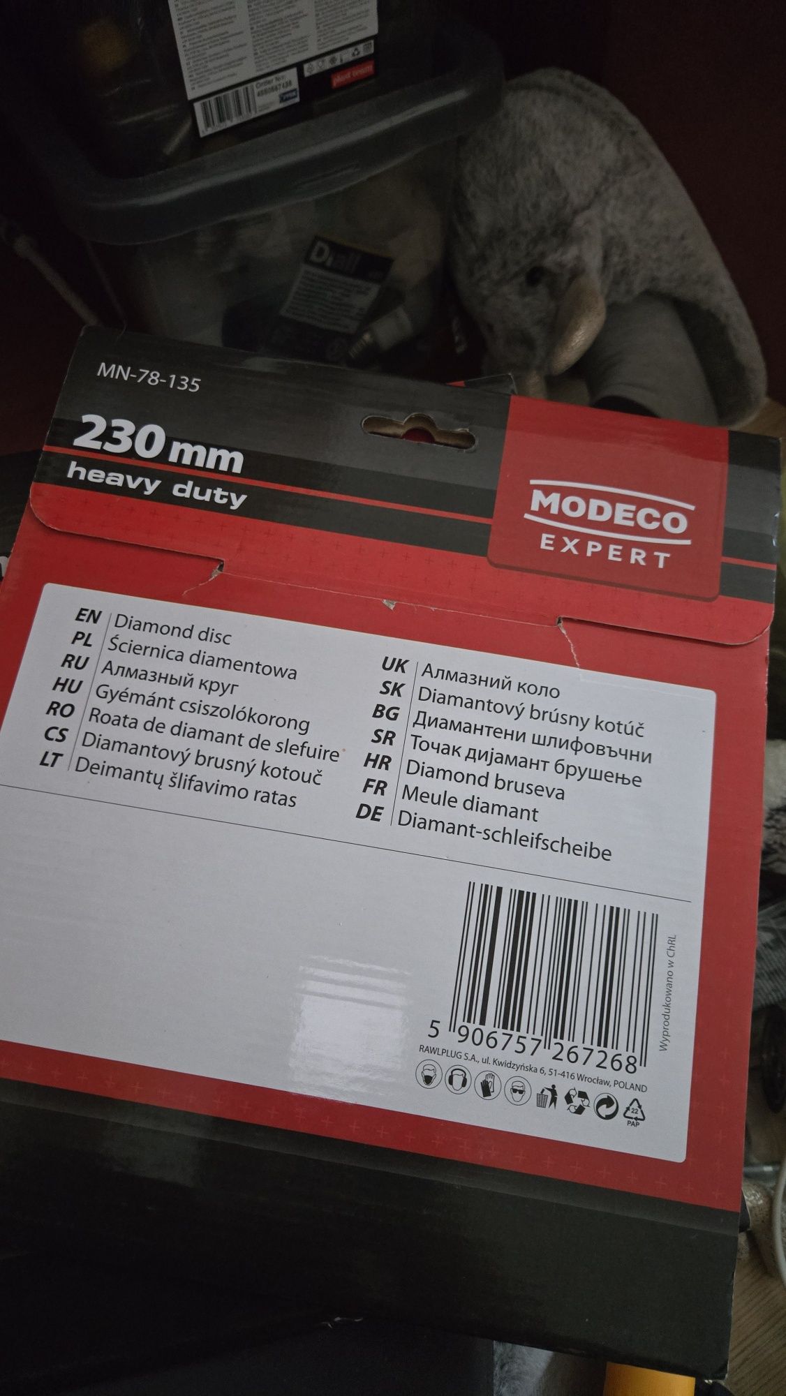 Ściernica diamentowa segmentowa 230 mm MN-78-135 2 szt.