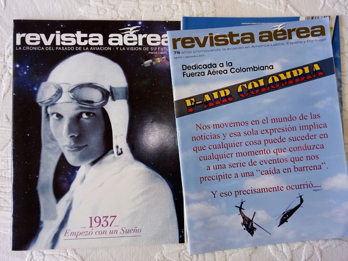 Revistas Mais Alto & História da Aviação & Atlas Universal