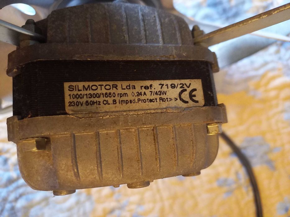 Ventilação com motor de 220v