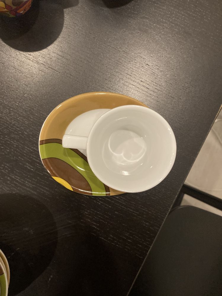 Conjunto de chavenas de cafe Gato Preto