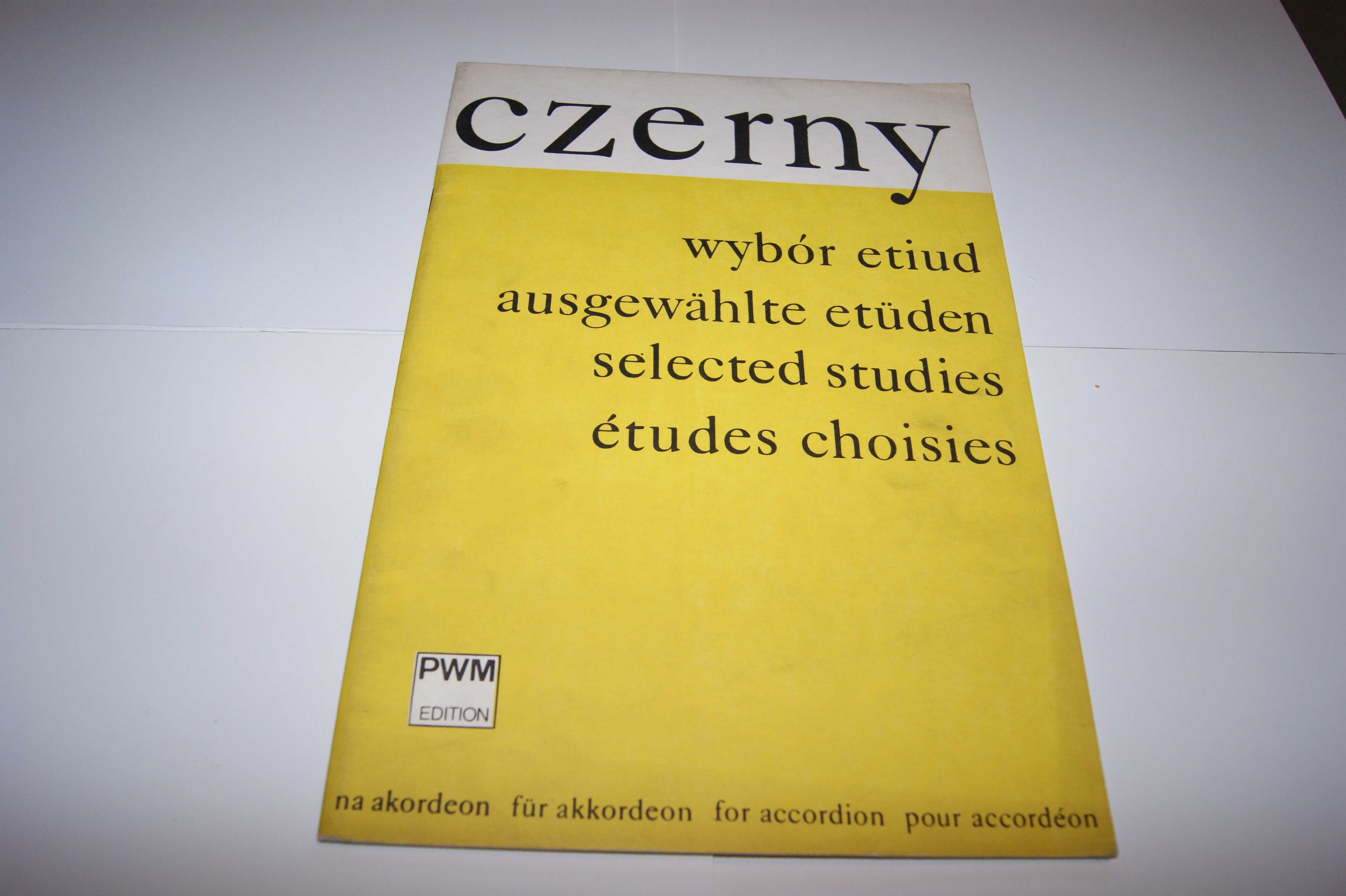 Carl Czerny – Wybór etiud na akordeon, część 1