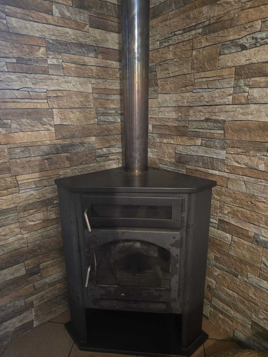 Salamandra a Lenha Canto em Ferro