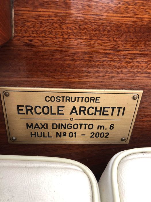 Piękna Żaglówka z Mahoniu (Włoska Produkcja, no.1 z 2002 r.)