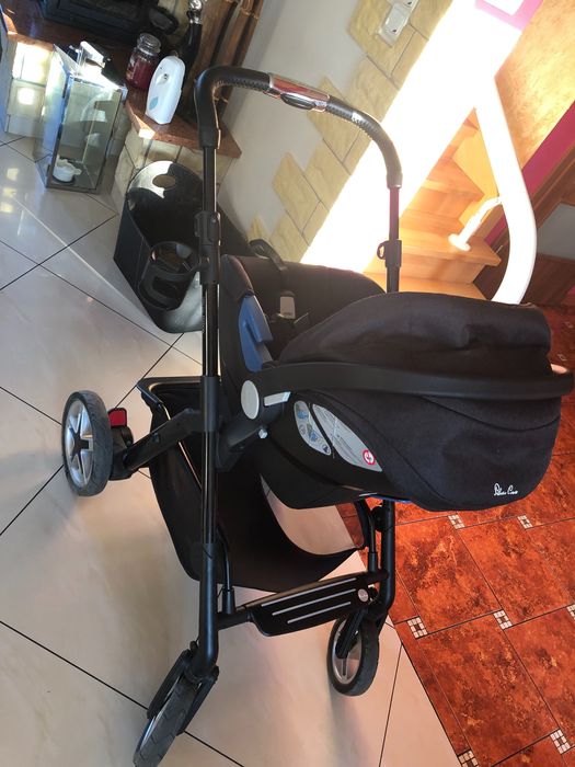 Wózek Silver Cross Pioneer 3w1 plus dodatkowo baza do nosidełka