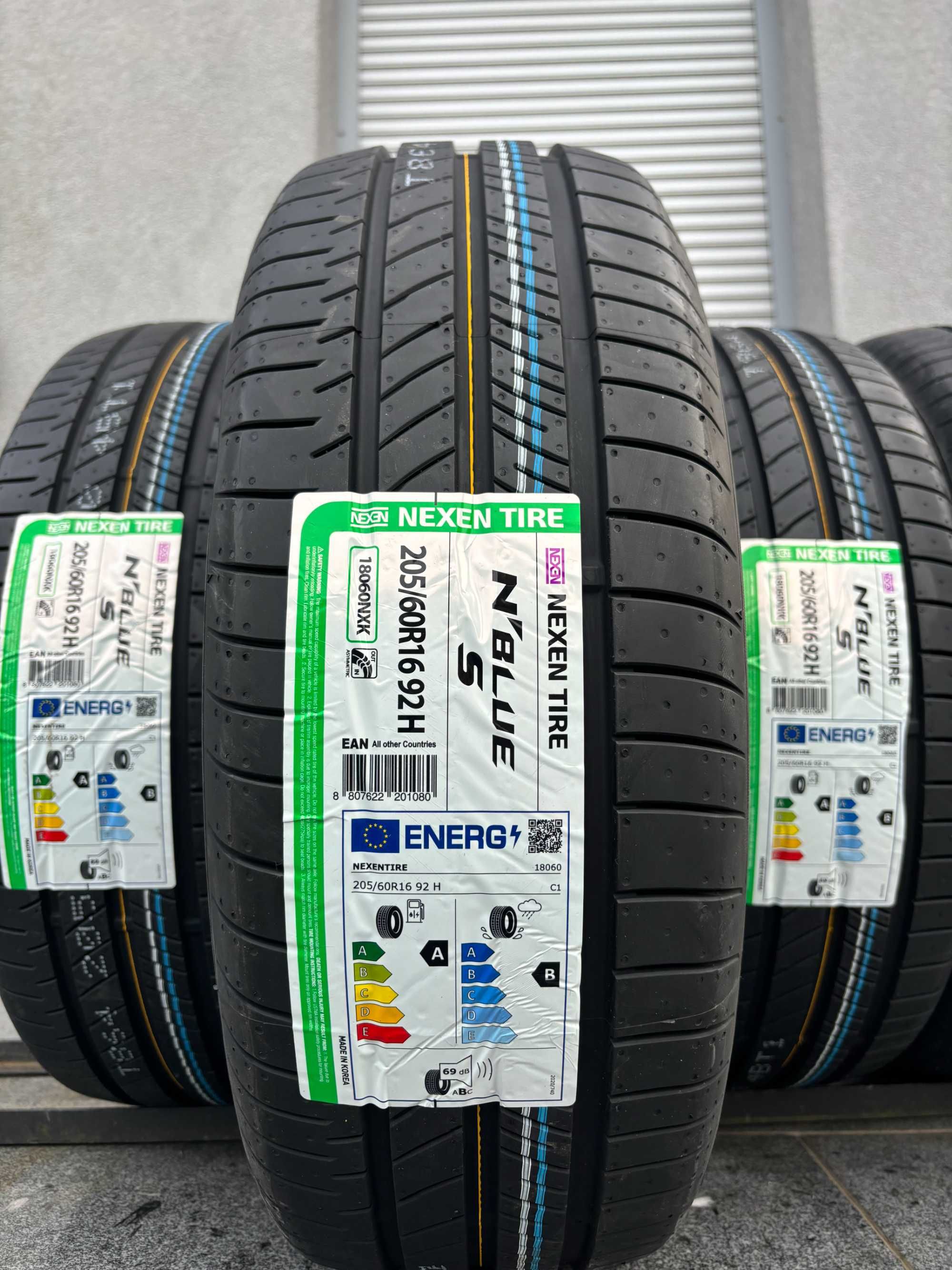 x4 letnie 205/60R16 Nexen Nblue 92H prod. 2024r A,B,69db gwarancja