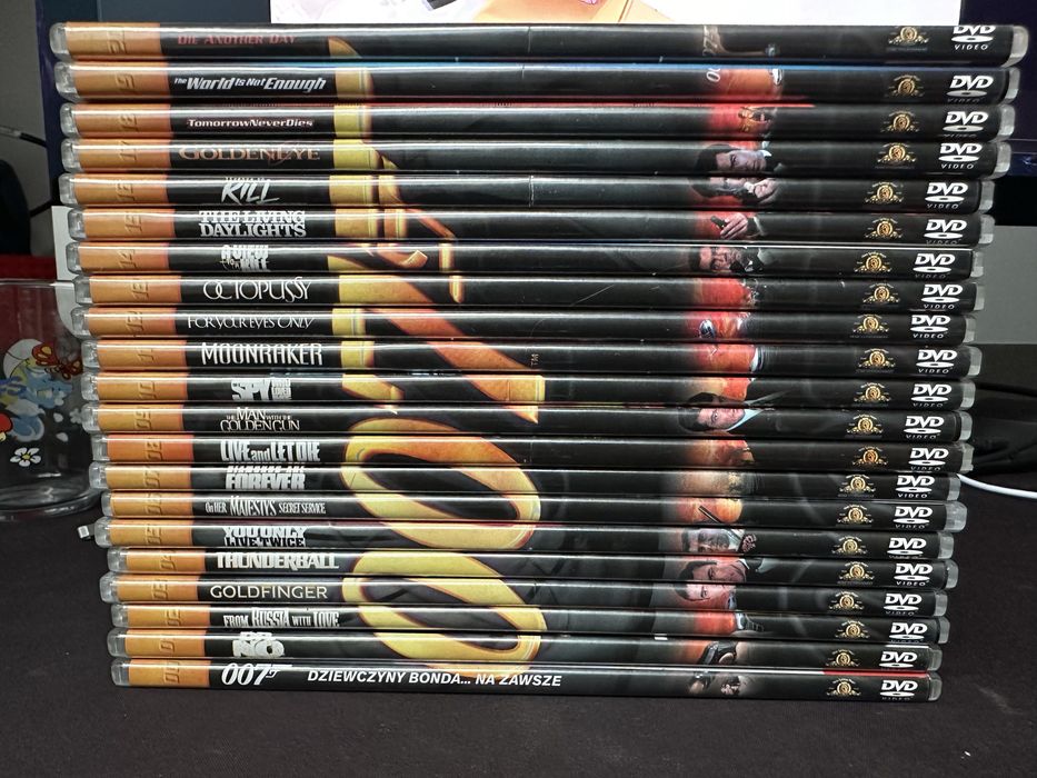 Kolekcja DVD James Bond 007 (21 plyt)