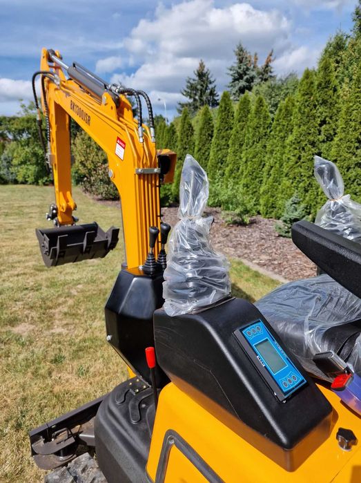 Mini Koparka Berger Kraus BK1300JSR silnik KUBOTA sterowanie JOYSTICK