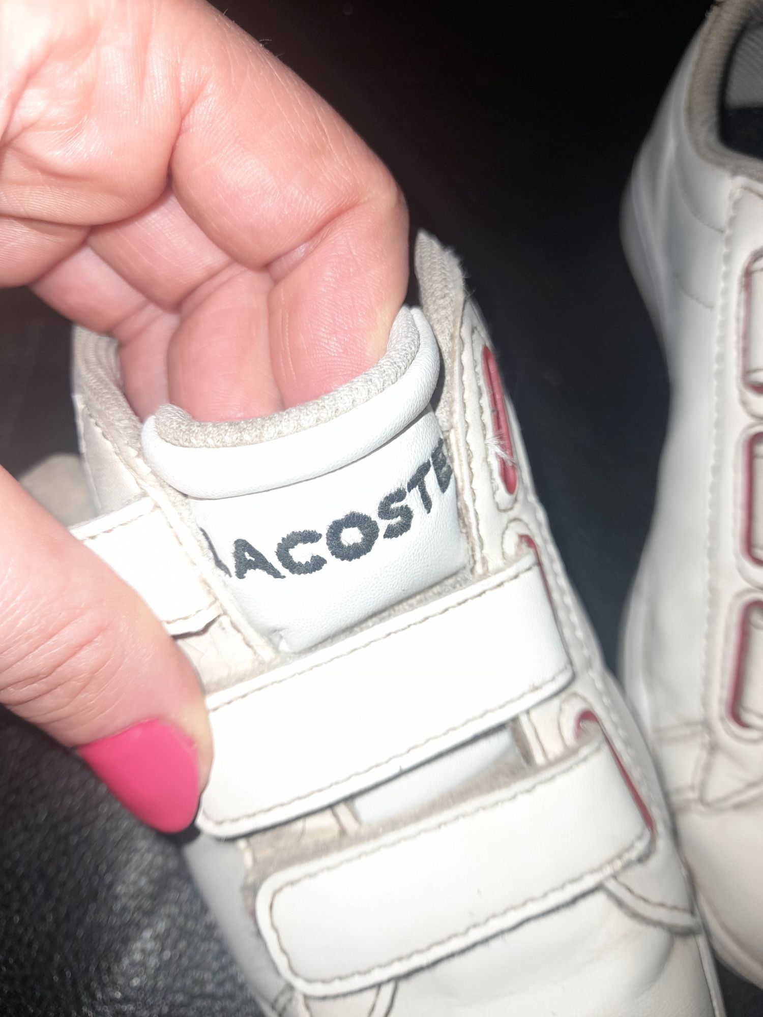 Buty Lacoste białe 28,5