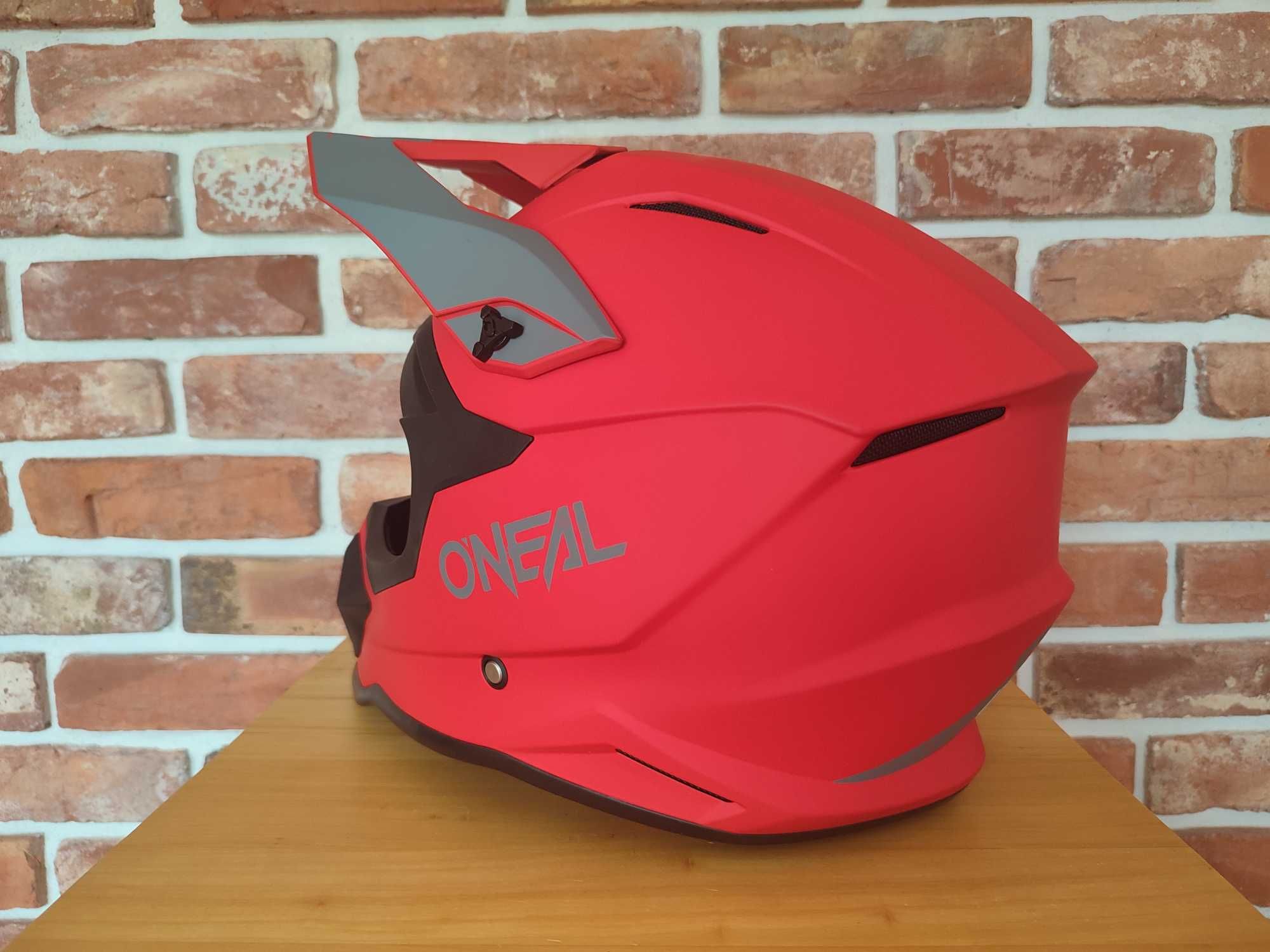 Kask Cross O'Neal 1SRS Czerwony Rozmiar L 59-60cm // NOWY //
