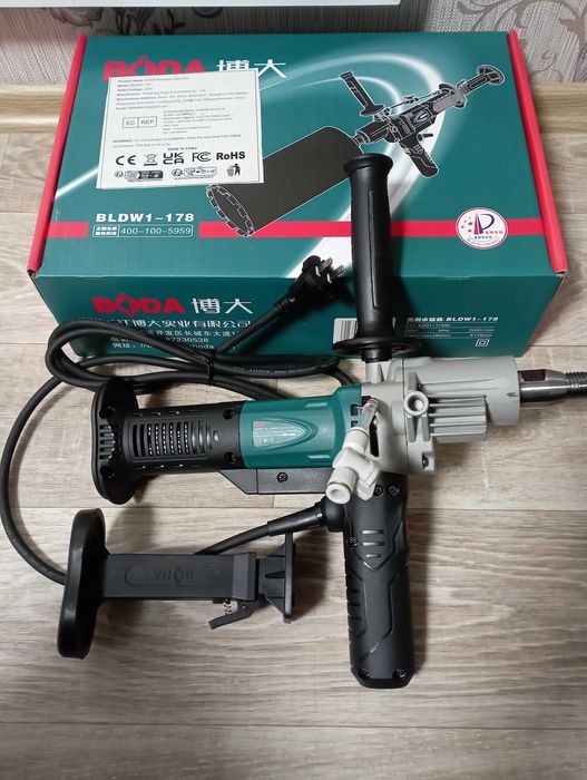 Мощна безщіткова дриль алмазного буріння з мікроударом BODA - 178.