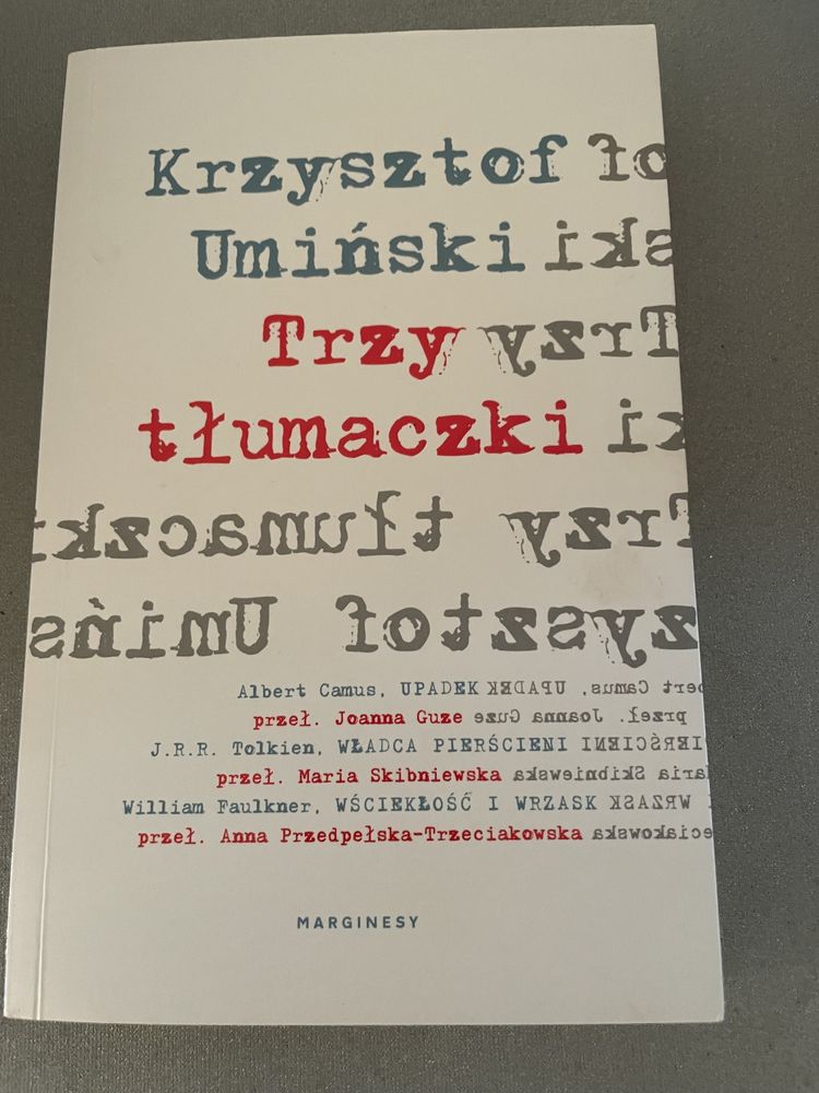 Trzy tłumaczki Krzysztof Umiński