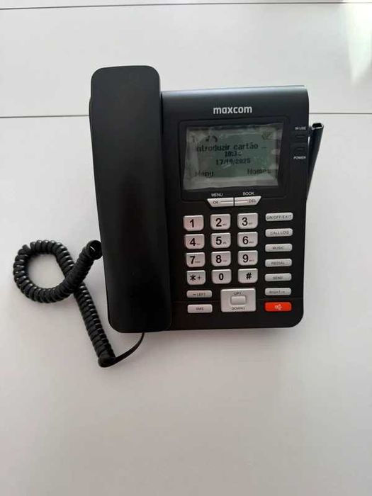 Telefone fixo Maxcom MM28D HS - NOVO