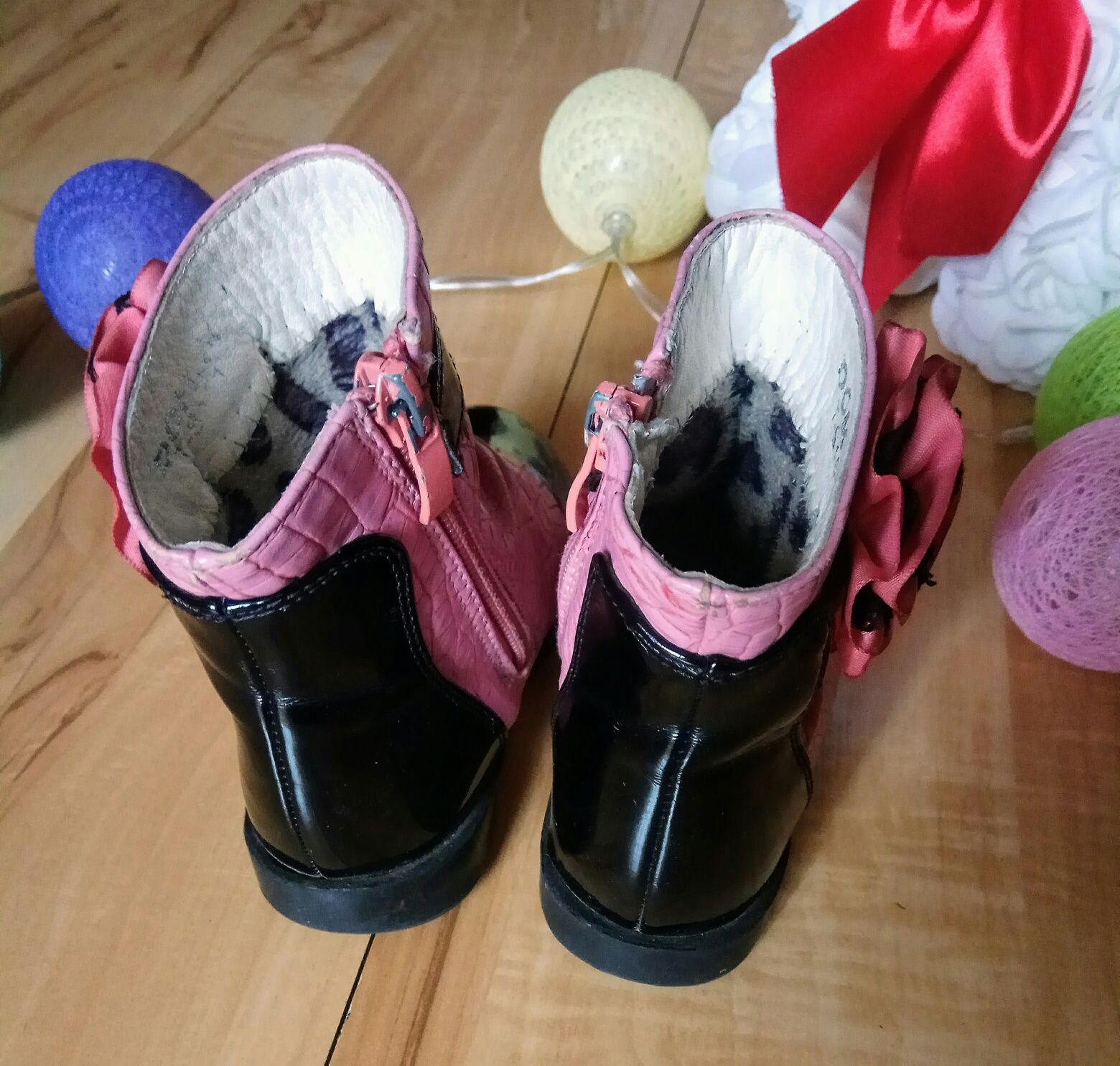 Сапожки ботинки для девочки, р. 23, 14 см сапоги
