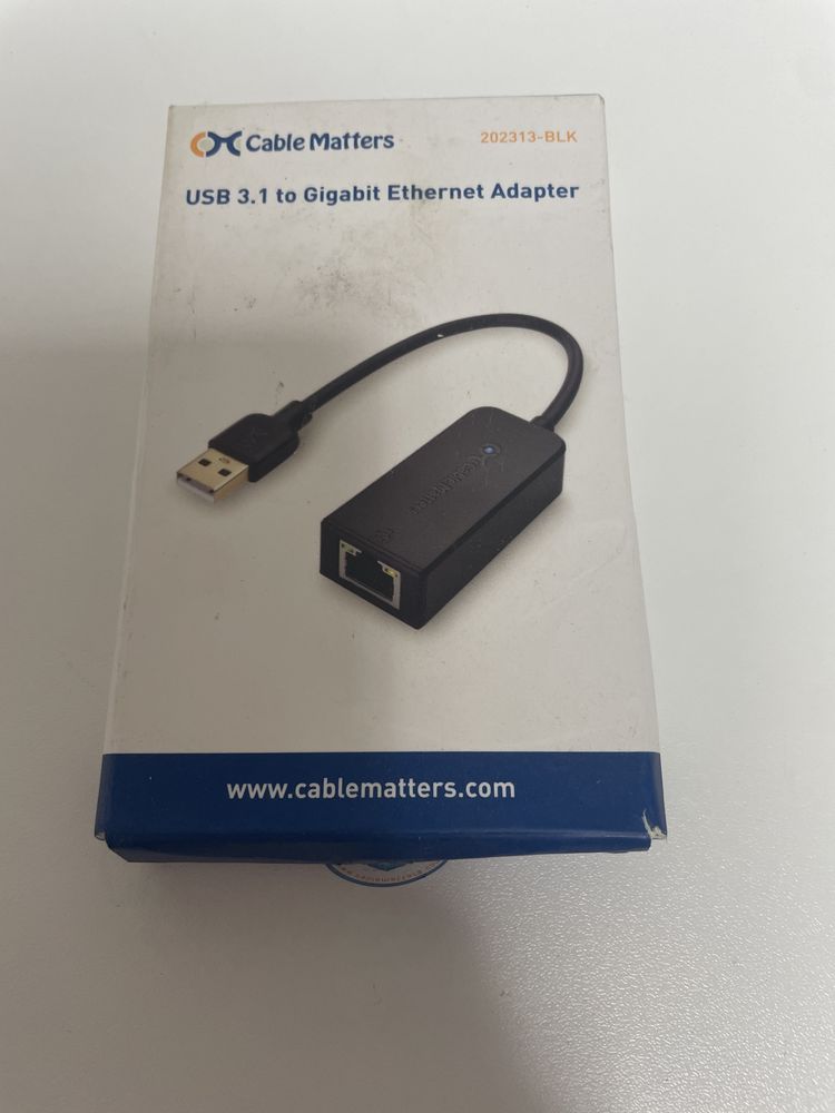 Adapter sieciowy HUB USB-C 3.1