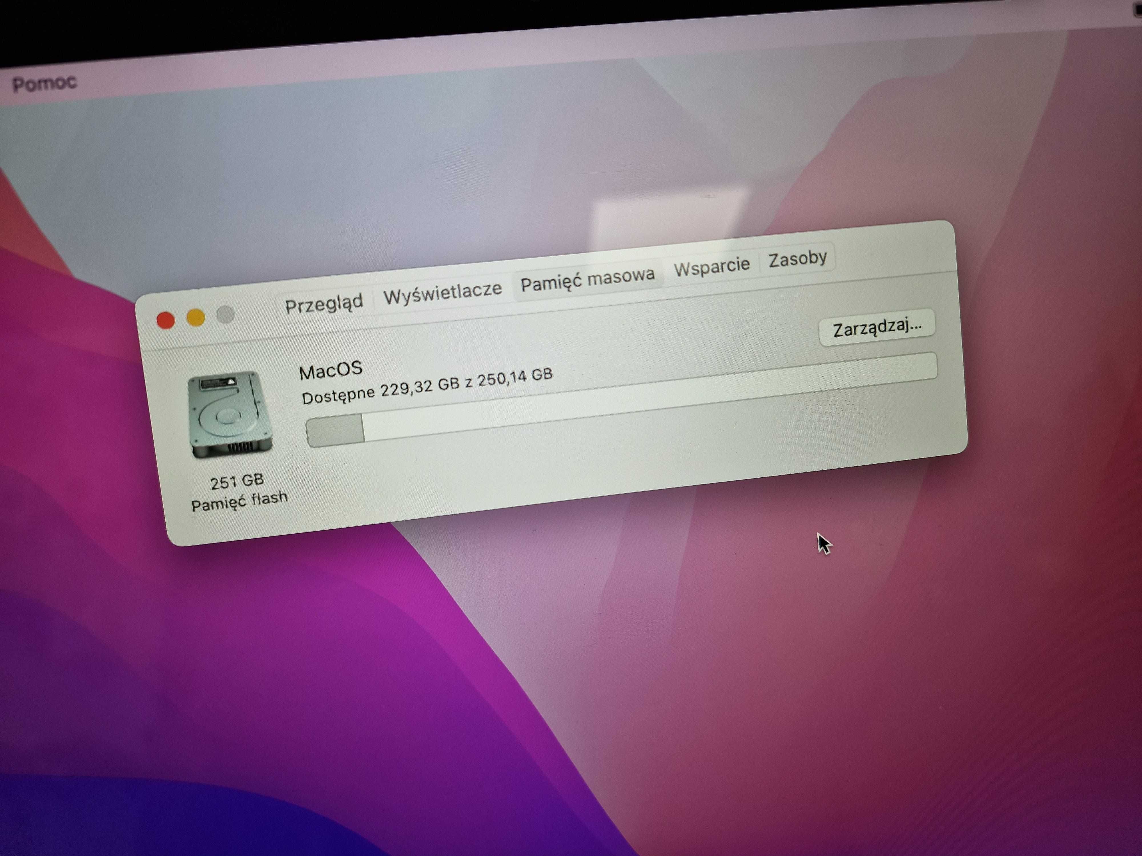 Macbook PRO 15 2015/ i7 2.50 GHz/ 16GB/ 256GB/ R9 M370X 2GB/ 159 cykli