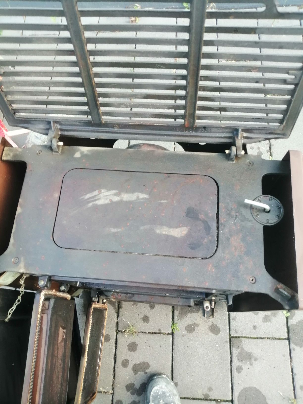 Piecyk żeliwny emaliowane  6 kw stan idealny