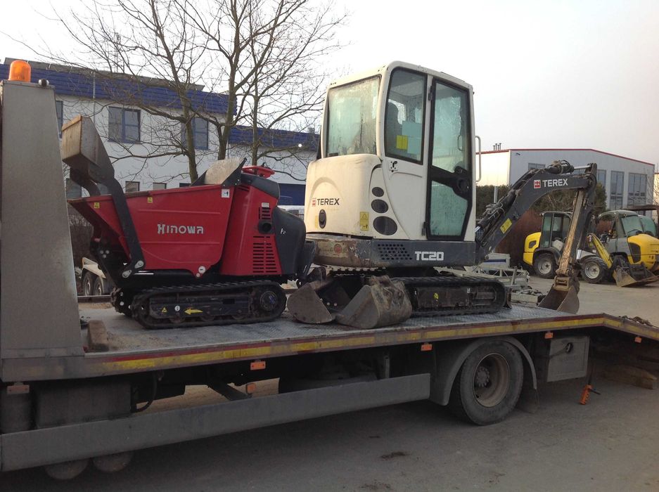 Wynajem Wozidło Wozidła kołowe gąsienicowe Wypożyczalnia