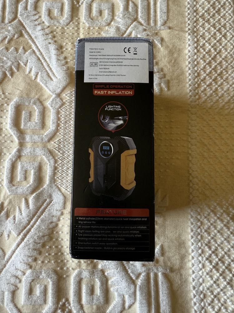 Compressor portátil Carsun digital