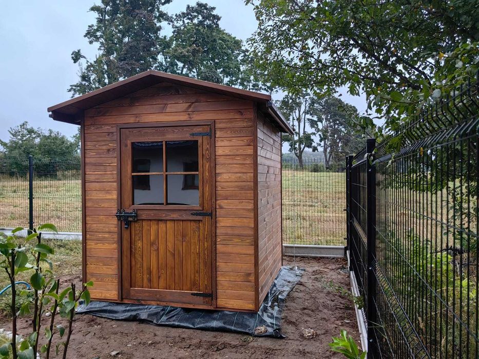 Domek narzędziowy ogrodowy 2x2m, schowek na narzędzia, domek drewniany
