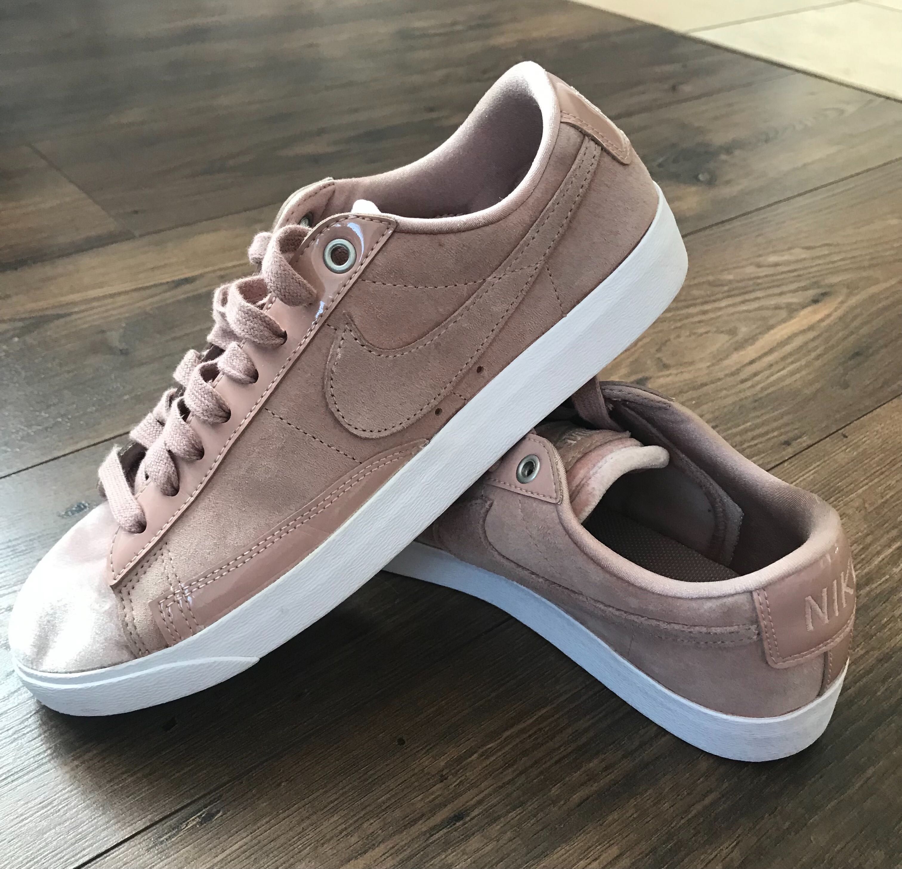 NIKE cudo BLazer Low LX, limitowana edycja, skóra+aksamit-j.nowe_39/40