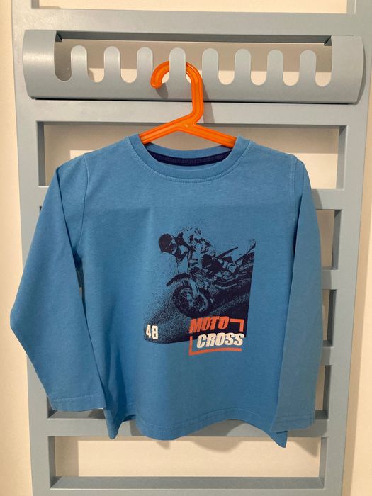 Bluzki H&M, Lupilu, z długim rękawem, longsleeve, rozm. 98/104